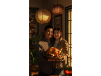 廣西網(wǎng)紅搭檔：年齡與身高的差異，六年默契合作的美食之旅