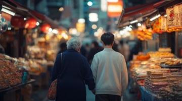 深夜街頭：一位母親帶著自閉癥兒子堅(jiān)持賣涼皮