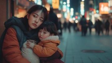 重慶女子背著孩子送外賣(看哭了！重慶icon夜晚的街頭)