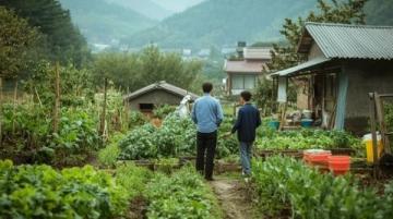 雷聲隱隱，微雨山前，狗吠村落中，雞鳴農(nóng)舍間，好一個涼爽的周日，來新安游蘇園吧！