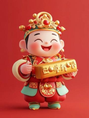大年初五大家都迎財(cái)神了嗎，大年初五，俗稱破五，是個(gè)迎福納祥的好日子,今天
