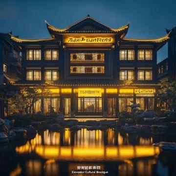 阿山飯店招牌依舊，新名稱透露親民氣質(zhì)