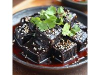 油菜豆腐芝麻扁食，秋冬家常美味！