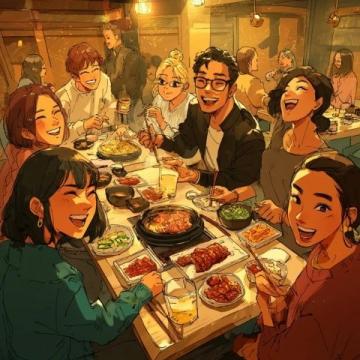 醉翁之意不在酒，一席中韓美食盛宴