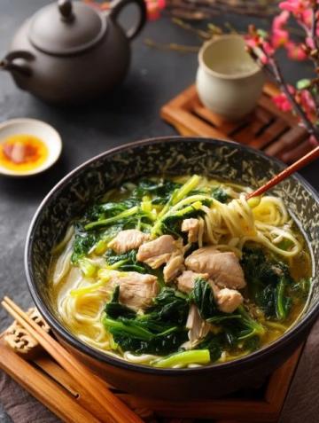 探尋寧夏非遺美食：蒿子面的秘密與魅力