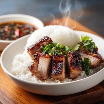 一碗豬腳飯帶我走進(jìn)了這座城市，恩平山頂夜景我為了一碗豬腳飯來(lái)到這座城市