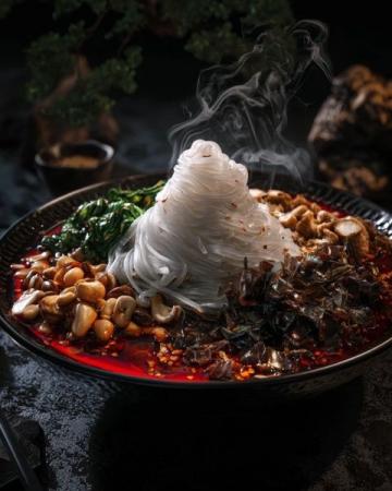 云南省的美食豐富多樣，以下是一些代表性美食