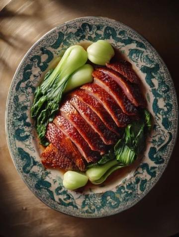 蘇州櫻桃肉——探尋蘇幫菜的藝術(shù)與文化之旅，品味江南風味的視覺與味覺盛宴