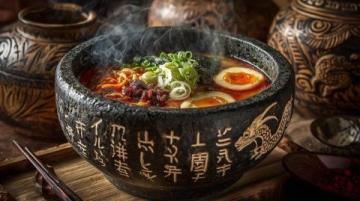 盛滿水汽的碗里的肉片是如此誘人。