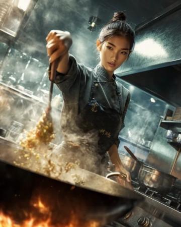 河南開封面館師傅絕技：一米大刀切出細(xì)如絲面的傳統(tǒng)美食傳奇