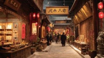 洛陽伊濱區(qū)玉泉古風(fēng)夜市：特色美食、文化景點一網(wǎng)打盡！