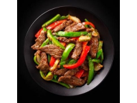 雙椒肉片超好吃，簡單做法鮮香滑嫩開胃又下飯！