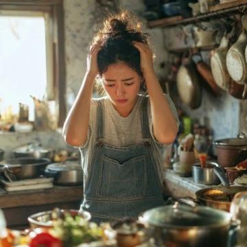 每日廚房忙碌：從早到晚的做飯與洗涮循環(huán)生活