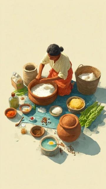 印度母親為女兒精心制作特別餐點展現(xiàn)深厚母愛