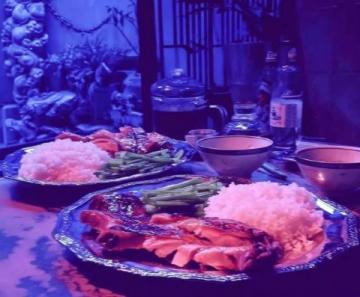 湖南一戶人家曬出年夜飯，雖然只有3道菜，但卻讓網(wǎng)友紛紛點(diǎn)贊