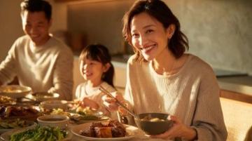 為家庭準(zhǔn)備熱飯的感覺
