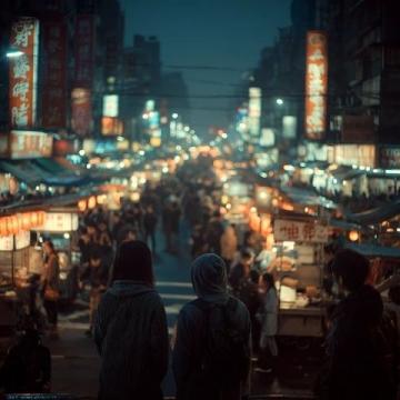 探秘清邁小眾夜市遇見最美大學生，這里是男生的天堂！