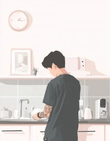 每日廚房忙碌：從早到晚的做飯與洗涮循環(huán)生活