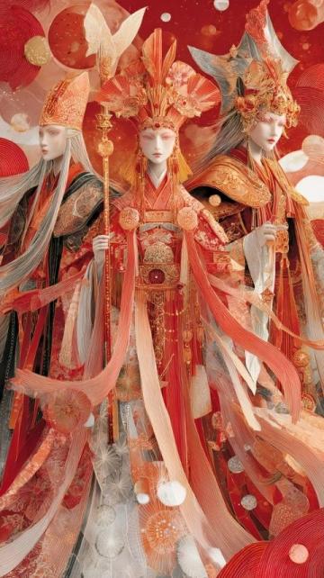初六迎立春，五姐妹齊聚一堂，金花盛放共歡聚