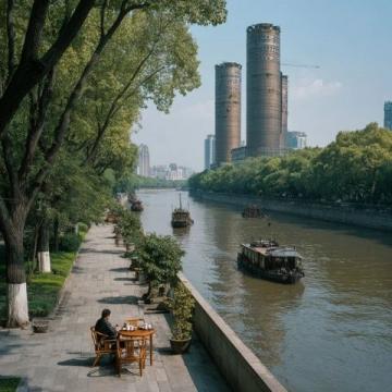 廈門探店|江畔餐廳，鼓浪嶼盡收眼底