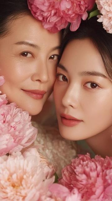 54歲和26歲女兒合照被認(rèn)成姐妹花，真的把年齡活成了數(shù)字,49歲跟著老公