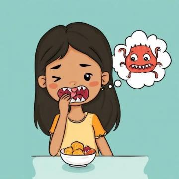 盤中魷魚被寶閨女一掃而光，雞蛋飯也吃了大半碗！