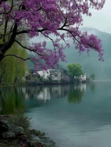 濃濃的茶香、絢爛的秋色、靜謐的湖光，開化景區(qū)有著一絲仙氣。