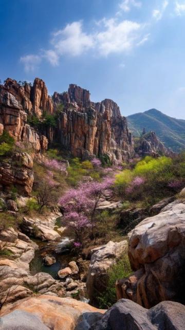 北帝山風(fēng)光秀麗，盡顯自然奇觀。