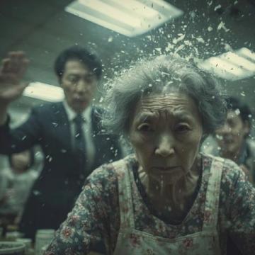 今天看了一個好電影，根據(jù)日本著名相聲大師回憶錄改編的電影佐賀的超級阿嬤