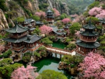 今天去了溧水東廬山觀音寺，傅家邊賞梅，太值了！關(guān)鍵免票，免票！機(jī)智南京旅攻