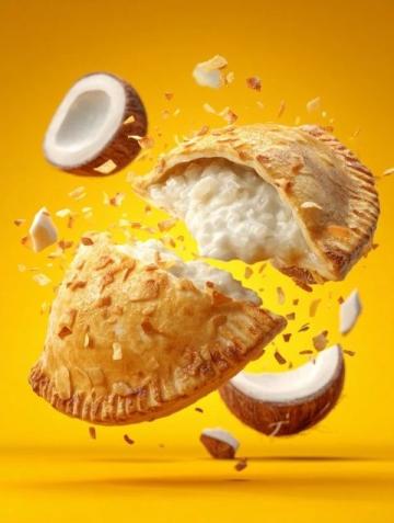 外酥里糯會(huì)拉絲的爆漿蘋果糯米派