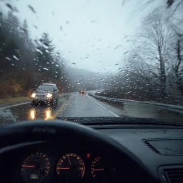 雨天安全行駛指南：降低車速、控好距離、亮尾燈