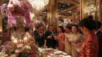 五一假期飯店開業(yè)慶典熱鬧非凡