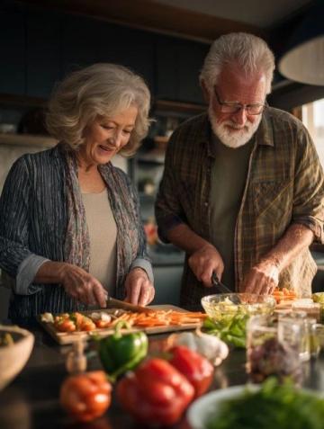 70歲老人深情做飯 美味讓人感動(dòng)