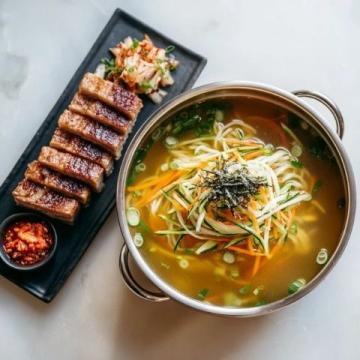廣州美食推薦:品嘗正宗韓式炸醬面和鮮香海鮮辣湯面