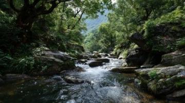 江西上饒的望仙谷以其夜色聞名，被譽(yù)為懸崖上的仙俠世界或峽谷中的清明上河圖