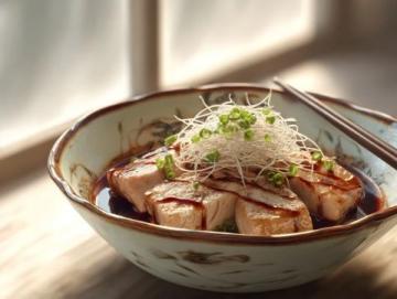 以下是一道原創(chuàng)改良版粉蒸肉食譜，以茶香解膩、果香增鮮為特色