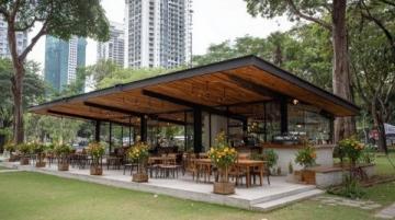 都市露營餐廳:原木綠意中感受野趣美食之旅