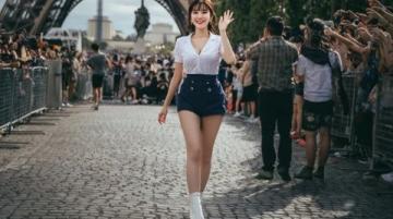離了個(gè)大譜！近日，一女孩來(lái)到法國(guó)巴黎旅游，結(jié)果在景點(diǎn)旁竟然看到了煎餅果子