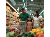 晚市購(gòu)物驚喜：帶娃散步偶遇“天仙配”促銷，蔬菜肉品超值優(yōu)惠