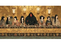 紅樓夢第四十一回：劉姥姥與林黛玉、司馬相如等人一同用餐時飲酒。