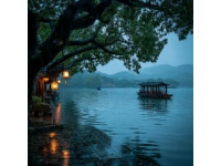 今天，我從杭州西湖旅游，專門乘車到河坊街素滿香素食自助餐店就餐