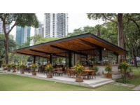 
都市露營餐廳：原木綠意中感受野趣美食之旅