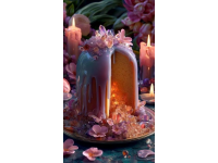 櫻花水晶糕,春日凝萃的夢(mèng)幻甜韻