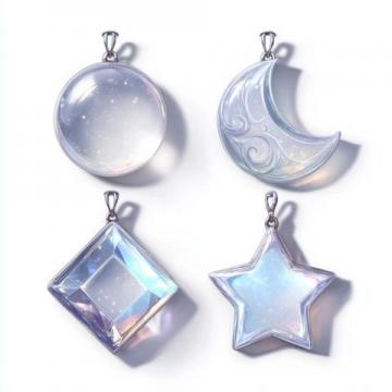 月亮形狀掛件的手工制作教程，簡(jiǎn)單幾步打造迷人裝飾品