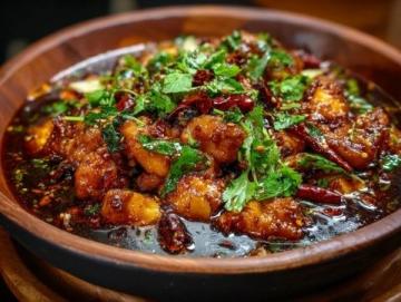 華城餐廳特色炸腐衣西蠣和炸豬肉口感佳但價格稍高
