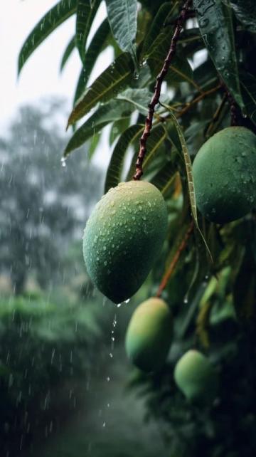 今年云南雨水多，水果豐收吃不完