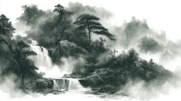 中國山水畫的意境(只有中國人才懂的絕美意境，原來中國的山水畫不是寫意)