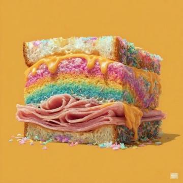 孩子制作出驚艷的美式三明治，令人垂涎欲滴!