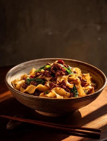 保定蘇坨面粉自制手搟炸醬面，五花肉香其醬，豐衣足食家庭美食